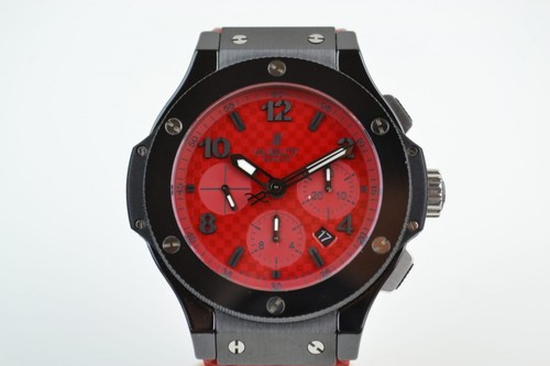 Hublot Big Bang Red Magic (Black Ceramic / Red / Rubber) 301.CE.1201.RX
