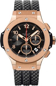 Hublot Big Bang (RG / Black / Rubber) 301.PX.130.RX