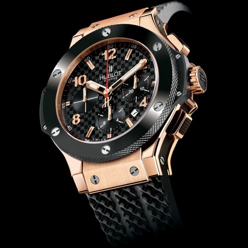 Hublot Big Bang (RG / Black Carbon / Rubber) 301.PB.131.RX