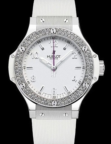 Hublot Big Bang Smiling Children (SS-Diamonds / White / Rubber) 361.SE.230.RW.114.SMC08