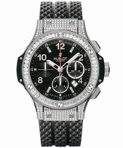 Hublot Big Bang (SS-Diamond Case / Black / Rubber) 301.SW.130.RX.094