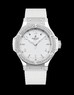 Hublot Big Bang Steel White Diamonds (SS-Diamonds / White / White Rubber Strap) 361.SE.2010.RW.1104
