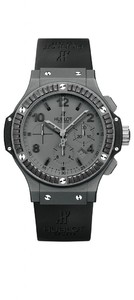 Hublot Big Bang Tantalum Mat (Tantalum-Black Baguettes / Grey / Rubber) 301.AI.460.RX.190