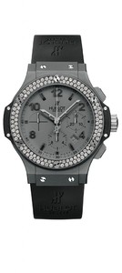Hublot Big Bang Tantalum Mat (Tantalum-Diamonds / Grey / Rubber) 301.AI.460.RX.114