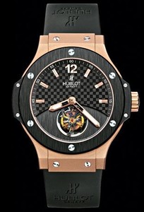 Hublot Big Bang Tourbillon Solo Bang (RG-Ceramic / Carbon / Rubber) 305.PM.131.RX