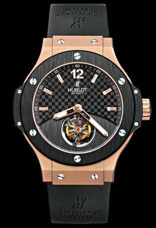 Hublot Big Bang Tourbillon Solo Bang (RG-Ceramic / Carbon / Rubber) 305.PM.131.RX