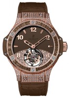 Hublot Big Bang Tutti Frutti Tourbillon Brown Pave 345.PC.5490.LR.0916