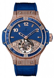 Hublot Big Bang Tutti Frutti Tourbillon Dark Blue Pave 345.PL.5190.LR.0901