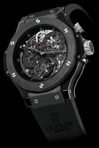 Hublot Bigger Bang All Black (Black Ceramic / Skeleton / Rubber) 308.CI.134.RX