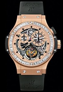 Hublot Bigger Bang Gold Mat (RG / Skeleton / Rubber) 308.PI.500.RX