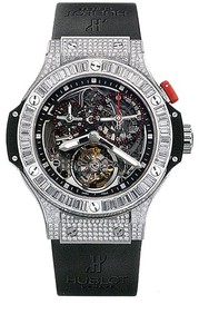 Hublot Bigger Bang (Platinum-Diamonds / Skeleton / Rubber) 308.TX.130.RX.094