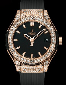 Hublot Classic Fusion King Gold Pave 581.OX.1180.RX.1704