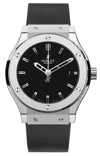 Hublot Classic Fusion (Zirconium / Black / Black Rubber Strap) 511.ZX.1170.RX