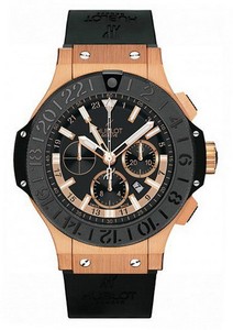 Hublot King Gold Ceramic (KG / Black / Black Rubber Strap) 332.OM.1180.RX