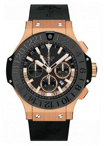 Hublot King Gold Ceramic (KG / Black / Black Rubber Strap) 332.OM.1180.RX