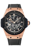 Hublot King Power Gold Minute Repeater Chrono Tourbillon (KG / Skeleton / Rubber Gummy Alligator Strap) 704.OQ.1138.GR