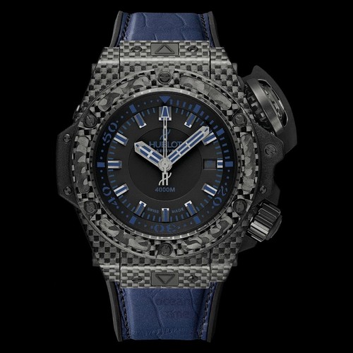 Hublot King Power Oceanographic 4000 All Black Blue 731.QX.1190.GR.ABB12