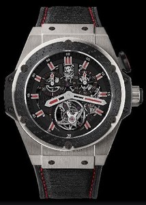 Hublot King Power Tourbillon F1 Chrono (Zirconium / Multi-Layered / Rubber-Nomex Strap) 707.ZM.1123.NR.FMO10