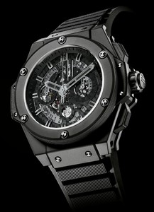 Hublot King Power Unico All Black (Ceramic / Skeleton / Rubber Strap) 701.CI.1710.RX