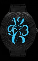 Franck Muller Infinity Ellipse 3650 QZ A NR D CD Blue