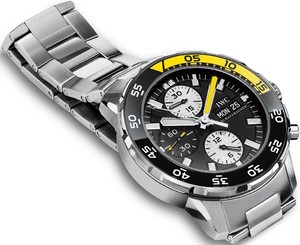 IWC Aquatimer Chronograph 3767 (SS/Black/SS) IW376701