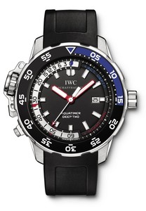 IWC Aquatimer Deep Two (SS/Black/Rubber strap) IW354702