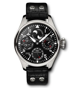 IWC Big Pilot's Watch Perpetual Calendar Bucherer Steel IW502607