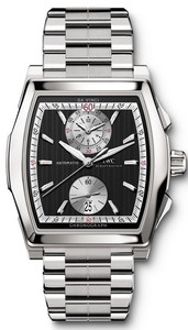 IWC Da Vinci Chronograph (SS / Black / Bracelet) IW376422