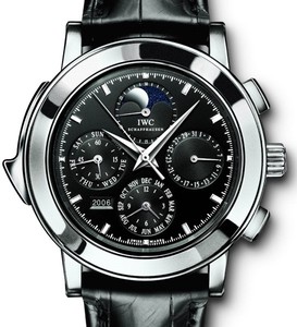 IWC Grande Complication (Platinum / Black / Leather) IW377017