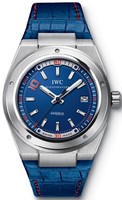 IWC Ingenieur Automatic Edition Zinedine Zidane (SS/Blue/Leather) IW323403