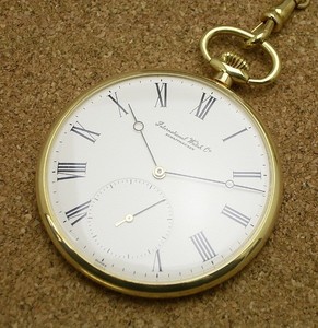 IWC Pocket Watch Yellow Gold Small Seconds IW520101