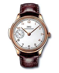 IWC Portuguese Minute Repeater (RG / White / Leather Strap) IW524202