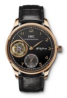 IWC Portuguese Tourbillon Hand Wound (RG / Black) IW544705