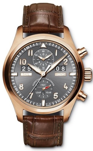 IWC Spitfire Perpetual Calendar Digital Date-Month IW379103