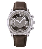 Jaeger LeCoultre AMVOX1 Alarm (Titanium / Grey / Leather) Q190T440