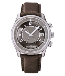 Jaeger LeCoultre AMVOX1 Alarm (Titanium / Grey / Leather) Q190T440