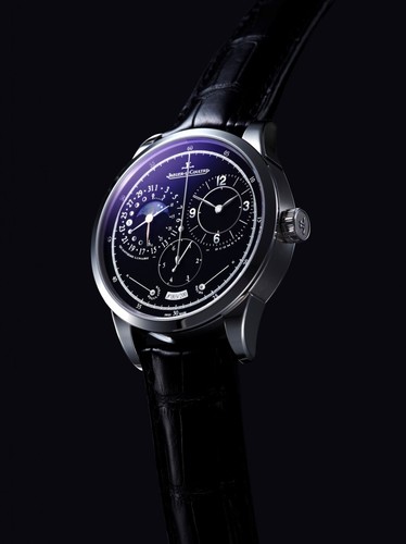Jaeger LeCoultre Duometre a Quantieme Lunaire (WG / Black / Leather Strap) Q6043570