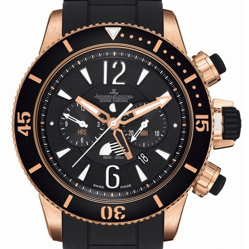 Jaeger LeCoultre Jaeger-LeCoultre Master Compressor Diving Chronograph GMT Navy SEALs (RG/Black/Articulated rubber) Q1782770