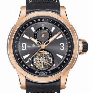 Jaeger LeCoultre Jaeger LeCoultre Master Compressor Extreme Tourbillon (RG/ Black /Leather) Q1762470
