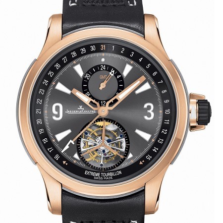 Jaeger LeCoultre Jaeger LeCoultre Master Compressor Extreme Tourbillon (RG/ Black /Leather) Q1762470