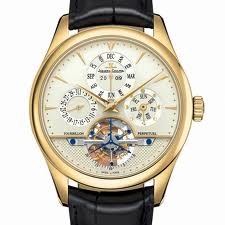 Jaeger LeCoultre Jaeger LeCoultre Master Grande Tradition Tourbillon Quantieme Perpetual (YG/ White/ Leather) Q500142A