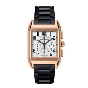 Jaeger LeCoultre Jaeger LeCoultre Reverso Squadra Chrono GMT (RG /White/ Rubber) Q7012620