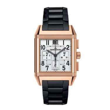 Jaeger LeCoultre Jaeger LeCoultre Reverso Squadra Chrono GMT (RG /White/ Rubber) Q7012620