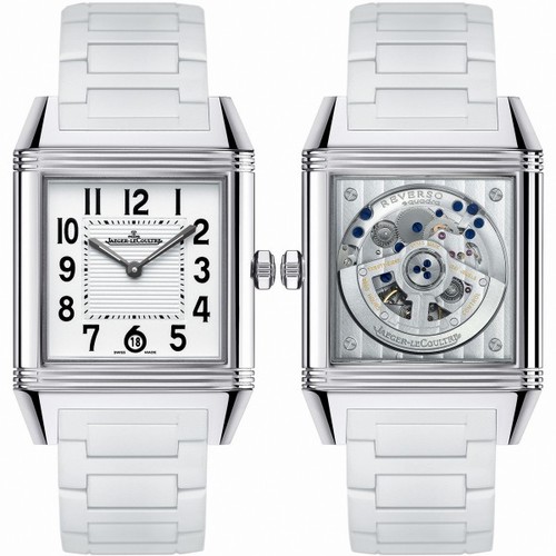 Jaeger LeCoultre Jaeger LeCoultre Reverso Squadra Lady Automatic (SS /Silver/ Rubber) Q7048720