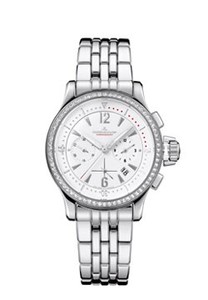 Jaeger LeCoultre Master Compressor Chronograph Ladies (SS-Diamonds / White / SS) Q1748102