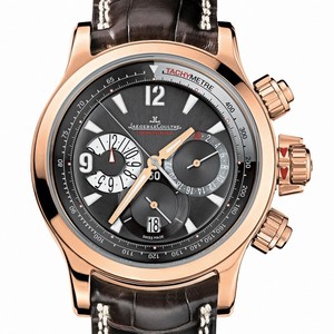 Jaeger LeCoultre Master Compressor Chronograph (RG / Black / Leather) Q1752440
