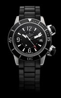 Jaeger LeCoultre Master Compressor Diving Alarm Navy SEALs (Titanium / Black / Rubber Strap) Q183T670
