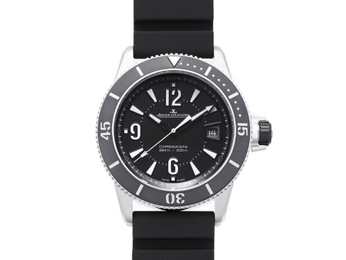 Jaeger LeCoultre Master Compressor Diving Automatic Navy SEALs (SS / Black / Leather Strap) Q2018670