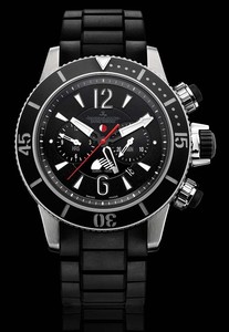 Jaeger LeCoultre Master Compressor Diving Chronograph GMT Navy SEALs (Titanium/Black/Articulated rubber) Q178T677