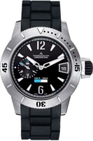 Jaeger LeCoultre Master Compressor Diving GMT Q184T770(Titanium / Black / Articulated Rubber Strap)